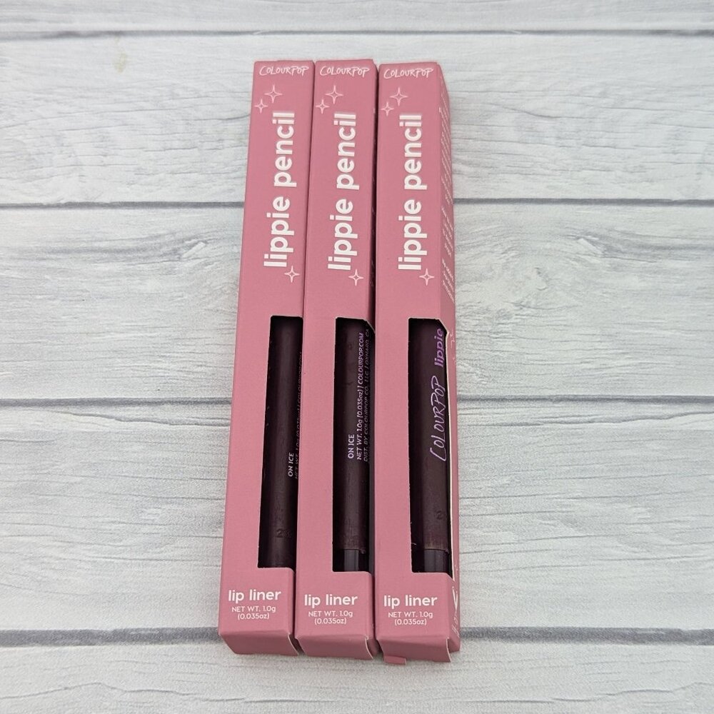 COLOURPOP Lippie Pencil On Ice FULL SIZE Long Lasting Lip Liner 1.0g